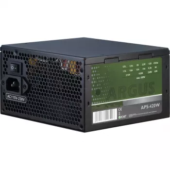 Inter-Tech Argus APS virtalähde 420 W 20+4 Pin ATX ATX musta