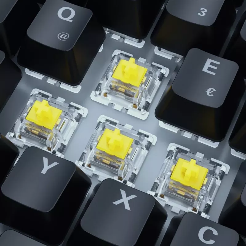 Sharkoon SKILLER SGK50 S3 -näppäimistö pelikäyttöön USB QWERTZ saksa musta