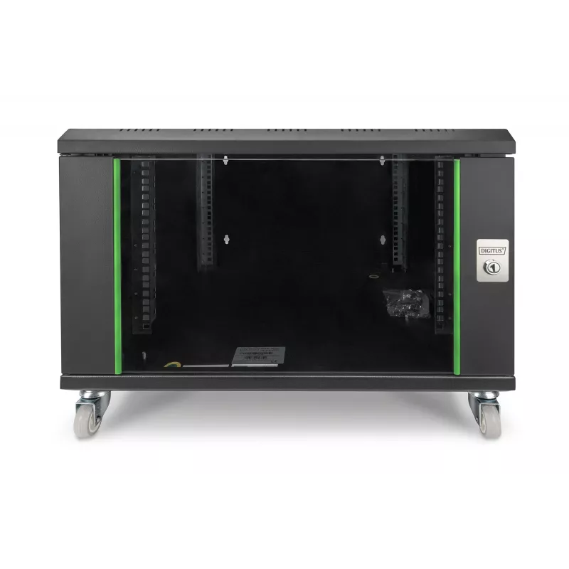 Lukittavat rullat Digitus DN-19 CASTOR-WM seinäkiinnityskaapeille