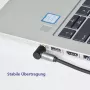 Audiokaapeli helos Premium Mini Plug S - kulmaliitin 2 m – 3,5 mm stereo kulmaliittimeen, 2,0 m pituus