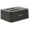Delock USB 3.0 -telakointiasema 2x SATA HDD / SSD -asemalle klonaustoiminnolla