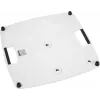 Kaiutinteline Omnitronic BPS-3 valkoisella jalustalla — Omnitronic BPS-3