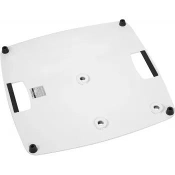 Kaiutinteline Omnitronic BPS-3 valkoisella jalustalla — Omnitronic BPS-3