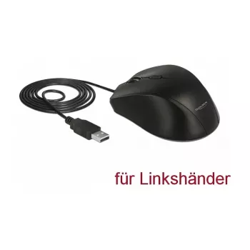 Hiiri DeLOCK 12548 Office vasenkätinen USB Type-A optinen 2400 DPI