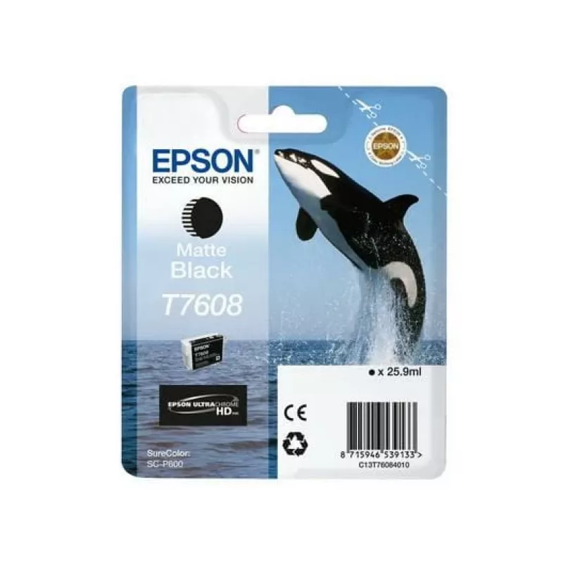 Epson C13T76084N10 värikasetti 1 kpl alkuperäinen mattamusta