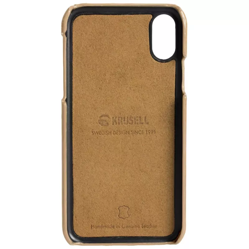 Suojakotelo Krusell Sunne 2-korttikotelo iPhone XS Max 16.5 cm beige