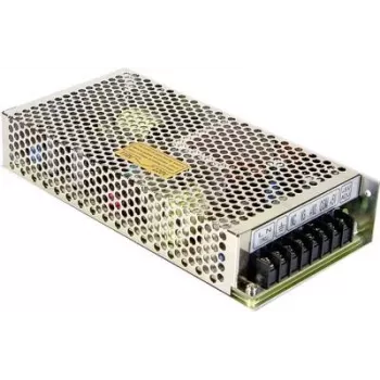 MEAN WELL RT-125D virtalähde 125 W, tulo 176–264 V, lähtö 5 V, RoHS, 98×199×38 mm