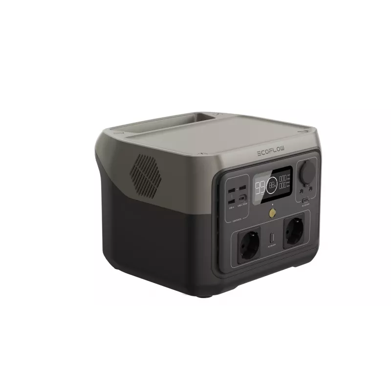 EcoFlow River 2 Max kannettava voimalaitos litium-rautafosfaatti (LiFePO4) 6 kg
