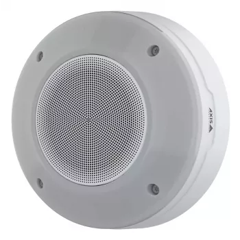 AXIS D4200-VE kaksisuuntainen ulkokaiutin, 365–14000 Hz, 102 dB, 140° avautumiskulma, IP66, PoE, valkoinen, masto-/seinäasennus