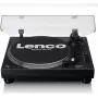 Levylautanen Lenco LEN L-3818 musta, automaattinen, alumiinilautanen, USB Type-B, AC 230V