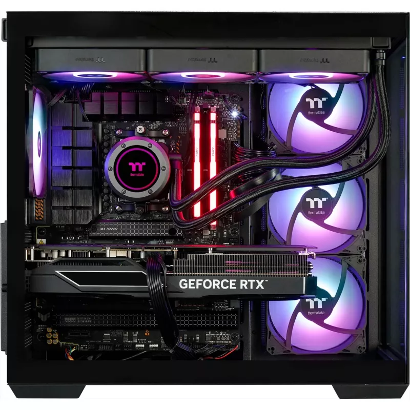 Thermaltake FTW RTX 5070 Ti musta/läpinäkyvä Windows 11 Home 64-Bit (PC-000087-DE)