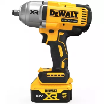 Iskuruuvinväännin DeWALT DCF900P2T-QW 1/2 inch harjaton 18 V, 1898 N·m, 5 Ah akku, 2 akkua, laturi, laukku