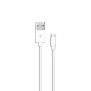 Savio CL-125 USB-kaapeli USB 2.0 1 m USB A USB C valkoinen