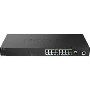 D-Link 18-porttinen 2.5G Multi-Gigabit PoE++ Smart Managed -kytkin 2 x 10G SFP+ -portilla