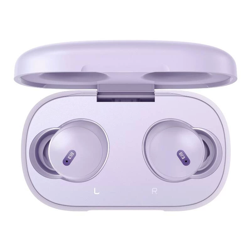 Kuulokemikrofoni Baseus Bowie E18 True Wireless Stereo (TWS) in-ear Bluetooth USB Type-C violetti — puhelut & musiikki