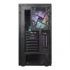 Thermaltake View 31 TG - ARGB Edition - MIDI Tower - ATX - ilman virtalähdettä (PS/2) - musta - USB/audio
