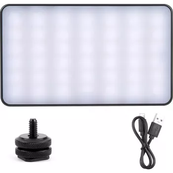 PULUZ Pocket LED-valokuvauslamppu (musta)