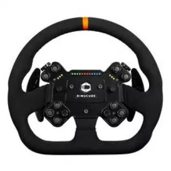 Simucube Valo GT-23 SC3 Simracing-ratti, 320 mm halkaisija, GT-muotoilu, SC3-pikakiinnitys – musta, mokkanahka
