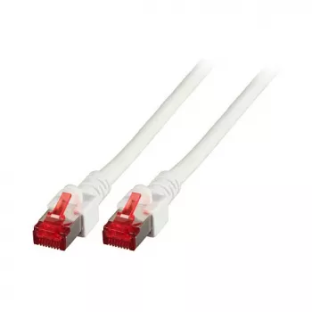 EFB-Elektronik RJ45-patchkaapeli Cat.6 S/FTP LSZH valkoinen 0,15 m Valmistaja: EFB Elektronik (K5518.0,15)