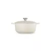 Le Creuset Signature paistinpannu pyöreä valkoinen 20 cm