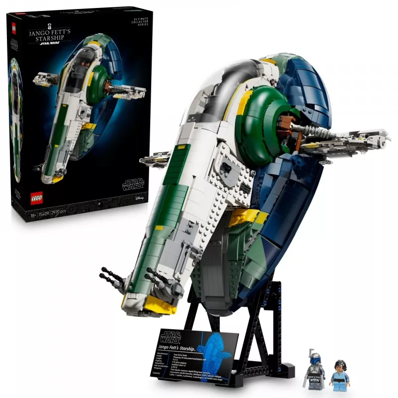 LEGO STAR WARS 75409 Jango Fettin Firespray-luokan avaruusalus