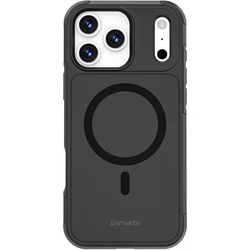 Suojakotelo 4smarts Defend iPhone 17 Pro Max musta 17,5 cm
