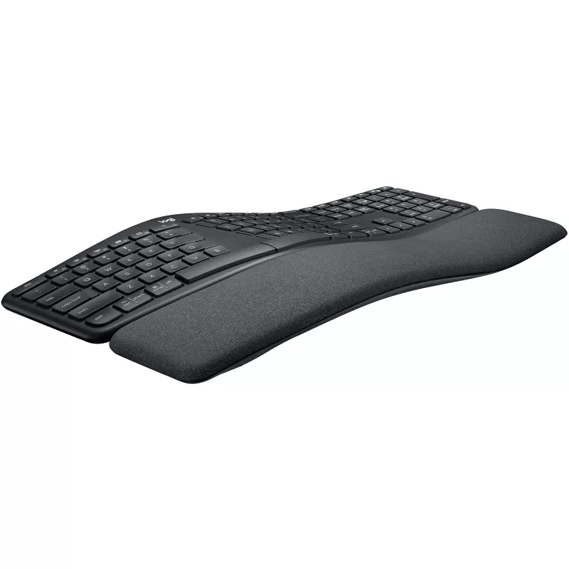 Logitech ERGO K860 - näppäimistö - langaton - 2,4 GHz, Bluetooth 5.0