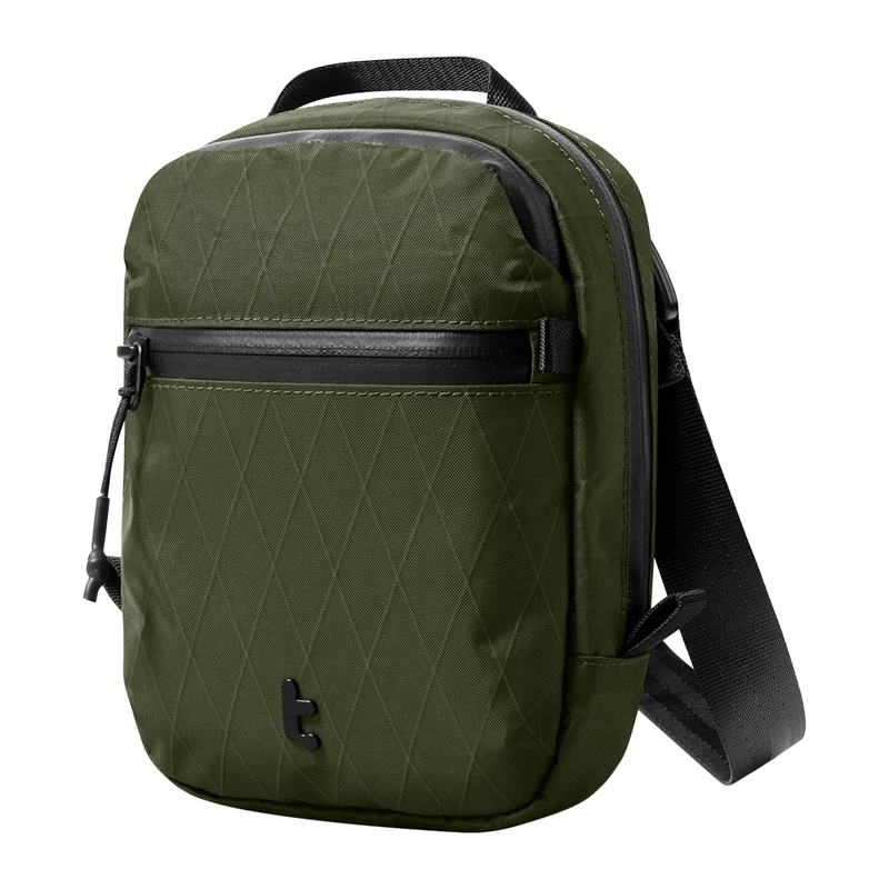 Olkalaukku Tomtoc Aviator-T37 X-pac T37S1T1, vihreä