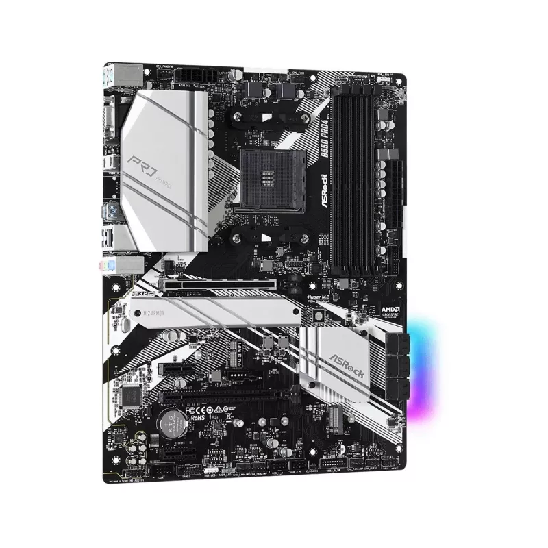 Emolevy ASRock B550 PRO4 AMD B550 kanta AM4 ATX