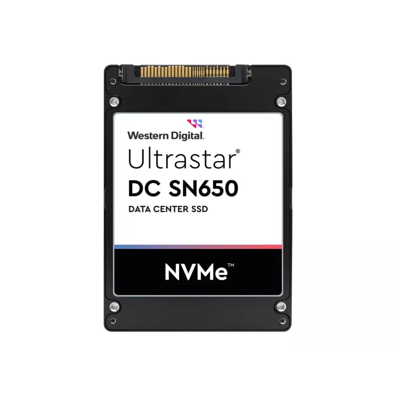 SSD-asema WESTERN DIGITAL Ultrastar DC SN650 7680 GB U.3 PCIe TLC ISE