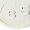 NeXtime 3096WI - seinäkello - kvartsikello - pyöreä - valkoinen - puu - puu