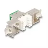 DeLOCK 88116 Keystone-moduuli litteä vihreä RJ-45 10 kpl