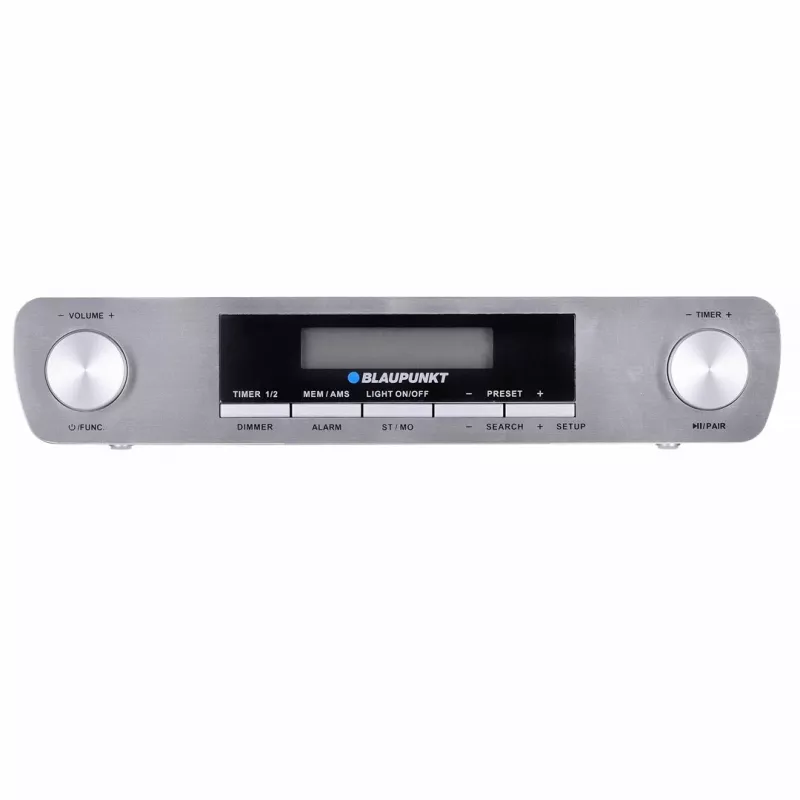 Keittiöradio BLAUPUNKT KR14BT Bluetooth, UKW, LED-näyttö, 2x0.8W, verkko/paristo, harmaa