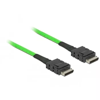 DeLOCK 85214 SAS-kaapeli 1 m musta SFF-8611 SFF-8611