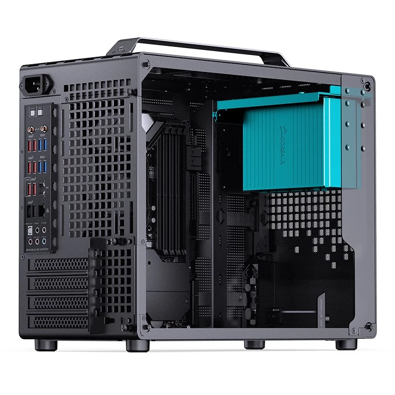 Jonsplus MATX kahvakotelo Z20 – musta