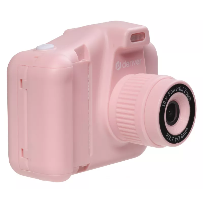 Denver KPC-1370P lasten digikamera lämpötulostimella, 2,8" LCD, pinkki