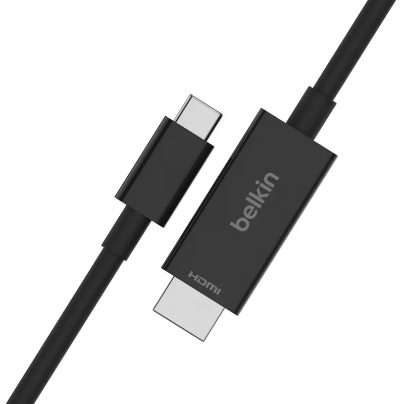 USB Type-C - HDMI -kaapeli Belkin AVC012bt2MBK 2m musta