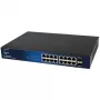 ALLNET 18 portin Gigabit PoE-kytkin ALL-SG8018P — 16 PoE-porttia + 2 uplink, Gigabit Ethernet