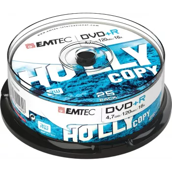 Emtec ECOVPR472516CB optinen levy DVD+R 4,7 GB 16×, spindeli 25 kpl