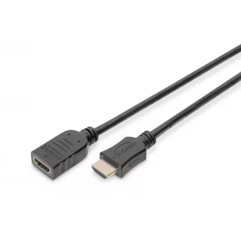 HDMI-jatkokaapeli Digitus AK-330201-020-S 2 m