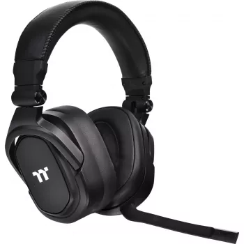 Tt eSPORTS Argent H5 -kuulokemikrofoni - Over-Ear - johdollinen - 3,5 mm liitin - musta (GHT-THF-ANECBK-30)