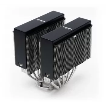 Asennussarja Noctua NA-HC4 chromax.musta — alumiininen jäähdytyssiili-lisävaruste CPU:lle, musta