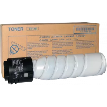 Konica Minolta TN118 (TN-118; A3VW050/A3VW051) kaksipakkaus värikasetti, musta