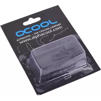 Alphacool GPU RAM alumiinijäähdytyssiili 7x7mm - musta 10 kpl (17156)
