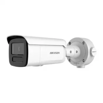 Bullet IP-kamera Hikvision DS-2CD3T86G2-4ISY 2,8 mm — turret-malli ulos 8MP SMART IR ja PoE