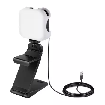 Neuvottelujen videovalaistus Neewer PL81Pro — Neewer PL81Pro LED-paneeli verkkokokouksiin