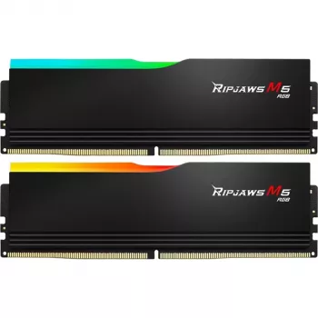 DIMM 32 GB DDR5-6000, muisti musta, F5-6000J2836G16GX2-RM5RK, Ripjaws M5 RGB, INTEL XMP
