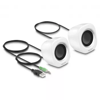Kaiutin DELOCK mini stereo 27008, 2W