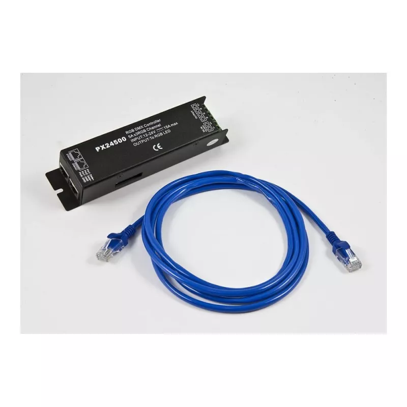 Synergy 21 LED-ohjain DMX 512 Slave RGB 3*5A