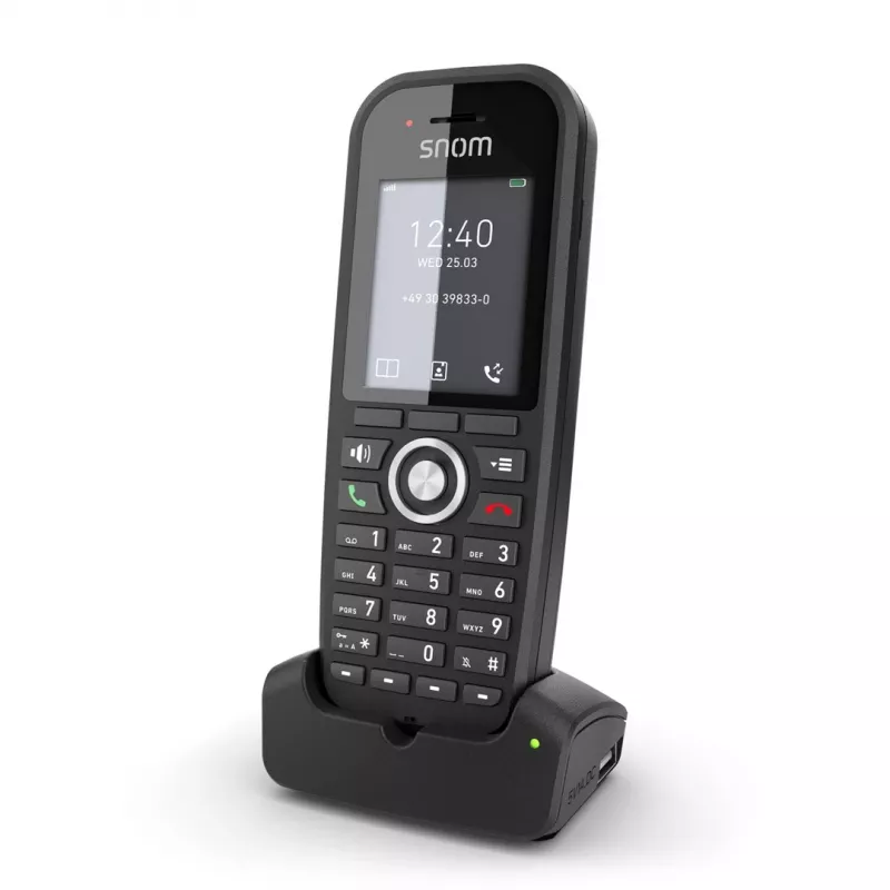 DECT-puhelin Snom M30 IP DECT Handset langaton käsipuhelin musta